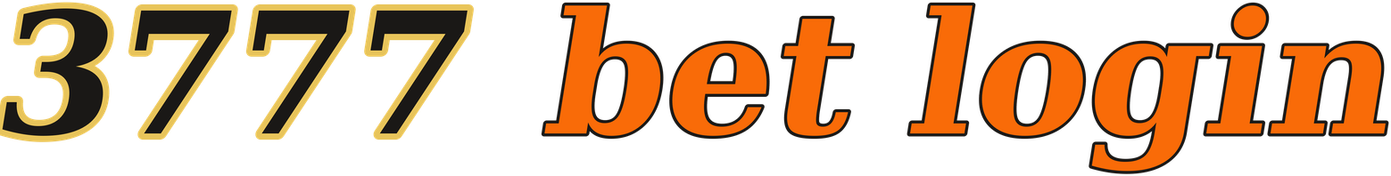 3777 bet login logo